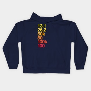 100 Miles Shirt - Ultramarathon Gift Kids Hoodie